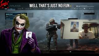 INCOG REACTS LT LICKME THE JOKER VOICE TROLLING ON CALL OF DUTY MODERN WARFARE [upl. by Lyrem]