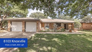 Home For Sale 8103 Knoxville Ave Lubbock TX 79423 [upl. by Florio251]