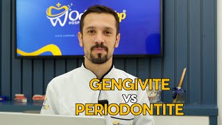 🦷70 GENGIVITE vs PERIODONTITE [upl. by Harihat]