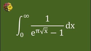 Another method to solve the improper integral using Riemann zeta function and Gamma function [upl. by Gile708]