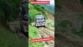 araniko super Express dangerous road of nepal Aranikosuperexpress399 MuktinathOfficial [upl. by Adnorhs]