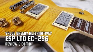 The Best Epiphone Alternative ESP LTD EC256 Review amp Demo [upl. by Innad95]