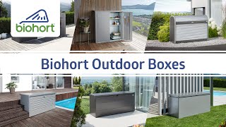 Biohort Outdoor Boxes 2024  A brief overview [upl. by Morice143]