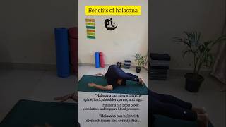 Benefits of halasana yogamom yogateacher bodytransformation fitness healthy healthylifestyle [upl. by Onstad]