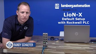 Lumberg LioNX Default Setup Video with Rockwell PLC [upl. by Annaitsirk873]