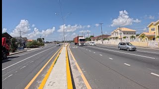 GEORGETOWN GUYANA AFTER HOLIDAYS DRIVE AROUND [upl. by Leonardo989]