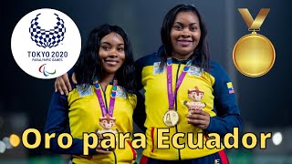 Oro y Bronce Paralímpico Para Ecuador  Poleth Méndes y Anaís Méndes [upl. by Jobey]