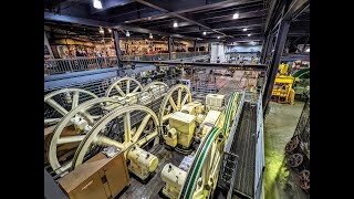 Inner Workings At The San Francisco Cable Car Museum [upl. by Affra23]