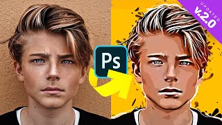 Raster to Vector Converter  Avatar 20  UXP Photoshop Plugin [upl. by Psyche716]