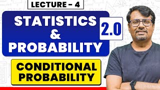 Conditional Probability  Statistics and Probability  By GP Sir [upl. by Rennat726]