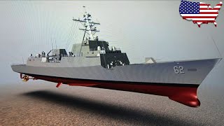 US Navy reveals name of nextgeneration frigate class [upl. by Yeclehc]