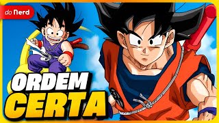 ORDEM CRONOLÓGICA DRAGON BALL ATUALIZADO  do Nerd [upl. by Hnim607]