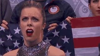 Ashley Wagner 2014 Olympics  Not Impressed [upl. by Robb260]