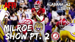 REACTION Alabama 42 LSU 13  Who Is To Blame For Tigers Awful Performance vs Tide [upl. by Henryson]