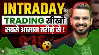 Intraday Trading for Beginners  Earn Money  Option Trading Price Action in Share Market [upl. by Yerocal]