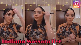 Indiana Massara Instagram live  121620 [upl. by Henning]