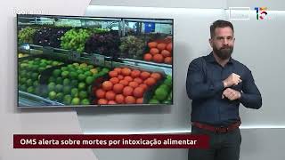 OMS alerta sobre mortes por intoxicação alimentar  CONEXÕES [upl. by Christina396]