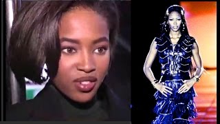 Supermodel Naomi Campbell ⭐Interview 1990 [upl. by Wang]