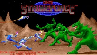 Strikeforce 1991 Midway Mame Retro Arcade Games [upl. by Kampmeier]