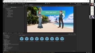 VNConf 2022 09 Miss Tabby Tales Using Unity and the application NaniNovel to create visual novels [upl. by Yrot]