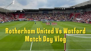 Rotherham United 11 Watford Vlog  202223 [upl. by Ranite447]