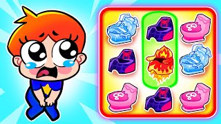 Potty Shop 🚽Funny English for Kids animation kids hacks family [upl. by Ardra]