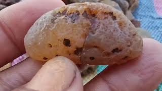 Agates agatized geodes chalcedony carnelian agate look so beauty Episode 250 [upl. by Bren]