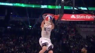 Mason Plumlee  2015 NBA Slam Dunk Contest [upl. by Asirram]