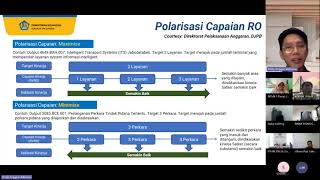 Sosialisasi Pengisian Target Capaian Output pada Aplikasi SAKTI  KPPN Palu [upl. by Daht]