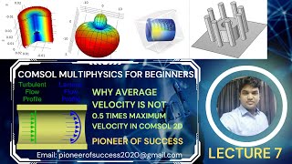 COMSOL Multiphysics for Beginners Simple Pipe flow problem [upl. by Dleifxam98]