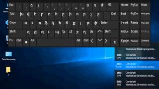 cd Windows 10 Klawiatura ormianska [upl. by Wildon]