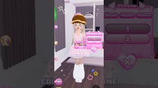 Dress to impress Ice cream hat hack outfitideas dti [upl. by Odnumyer]