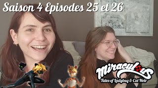 OctoLady mobserve  LIVE REACT Miraculous 🐞 Saison 4 Épisodes 25 et 26 🐱 Risque  Réplique [upl. by Mccallum306]