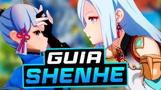 ¿MEJOR BUFF CRYO GUÍA de SHENHE  Genshin Impact 35 [upl. by Enirehtahc105]