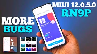 REDMI NOTE 9 PRO MIUI 12050 STABLE UPDATE FULL CHANGELOG  REDMI NOTE 9 PRO LATEST JUNE UPDATE 😡 [upl. by Vi]