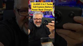 LLANO 2 n 1 Turbo CELL Camera Battery Power Bank Charger LLANO camera battery charger powerbank [upl. by Ardni]