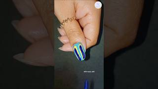 🧿🌼 Easy nail art design 💅🏻 shorts nailart mtsnailart [upl. by Riggs]