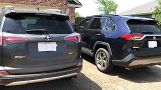 Worth the Upgrade 2020 Toyota RAV4 VS 2016 RAV4 [upl. by Fiorenze]