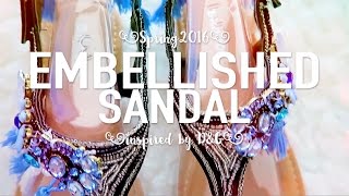 Embellished Sandal DIY [upl. by Deden]