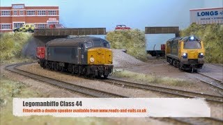 Bachmann Class 44 With Legomanbiffo DCC Sound [upl. by Valentine]