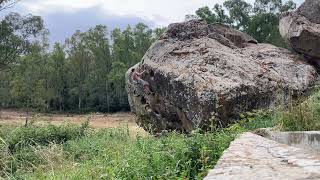 Sicily Bouldering Bosco Scorace Mental Emmental 6b [upl. by Stearn]