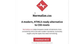 Week 6 Using normalizecss [upl. by Martin224]