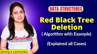 518 Red Black Tree Deletion  DSA Tutorials for Beginners [upl. by Enaitsirhc]