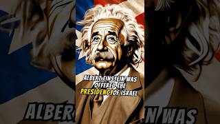 Albert Einstein Was Offered Israels Presidency 🇮🇱🧠 UnbelievableHistory [upl. by Repsac832]