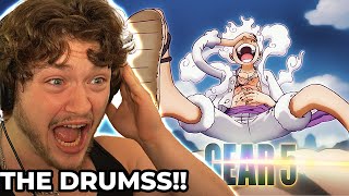 LUFFY GEAR 5 TRANSFORMATION REACTION One Piece 1071 [upl. by Haag]