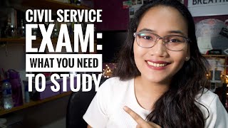 Civil Service Exam Coverage  What you need to study [upl. by Luapnaes]