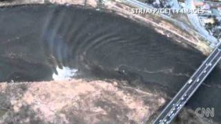 Japan Tsunami a Giant Wave crash the city [upl. by Iahc]