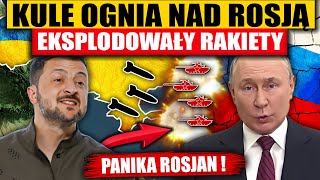 KULE OGNIA NAD ROSJĄ  EKSPLODOWAŁY RAKIETY [upl. by Gauthier764]