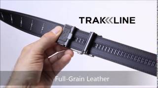 1 Mens Leather Track Belt by KORE Essentials [upl. by Asirb]