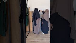 Matching abayas iramawear modestclothing niqabihijabstyle modestwear abaya fypシ゚viral trend [upl. by Ardaid]